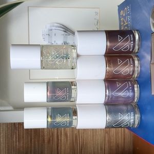 Lot of 7 Olive and June Metallic polishes